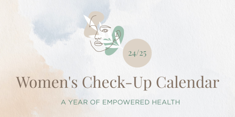 Women's Check−Up Calendar 24/25